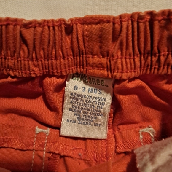 Gymboree boys size 0-3 months vintage 2004 line robot pants vguc - Picture 3 of 4